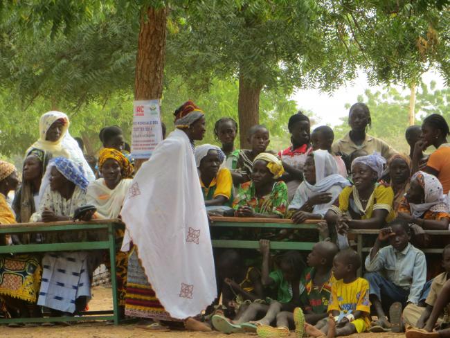 Burkina Faso. World Toilet Day 2014 celebrations. Photo: Celeste Flores / IRC Uganda