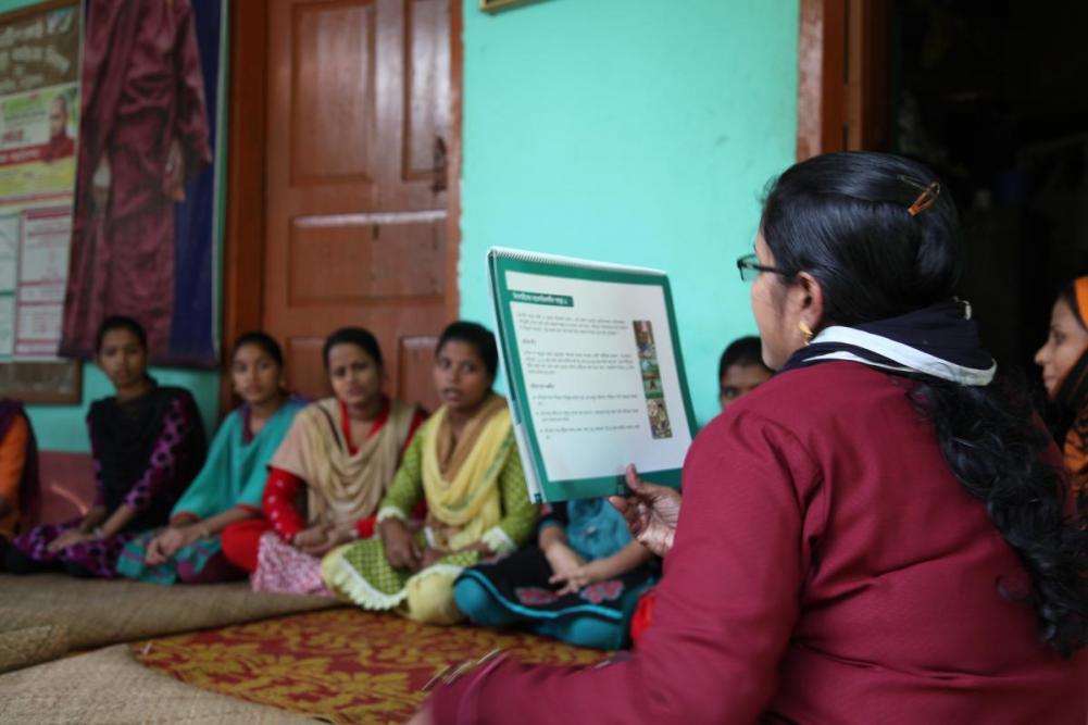 Menstrual hygiene promotion in Bangladesh