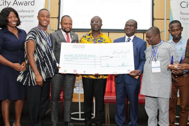Kumasi Metropolitan Assembly with their award