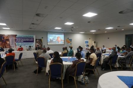 Participants at the National Learning Exchange in Accra