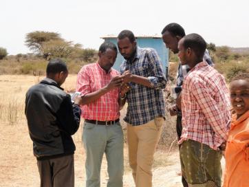 Mobile based data collection exercise, Somali, Kebribeya