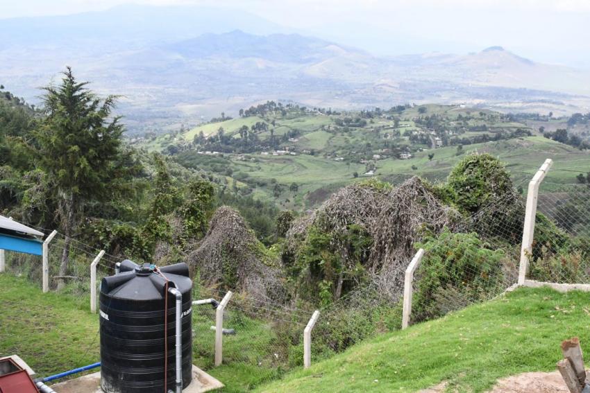 Water tank in Arusha, Tanzania (photo Lukas Kwezi)