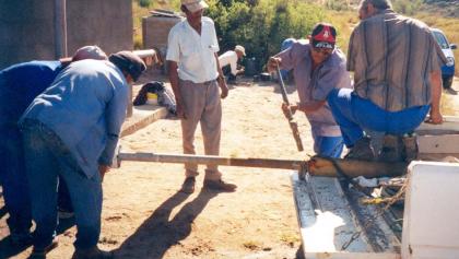 Dismantling borehole