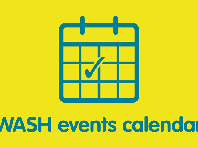 WASH events calendar