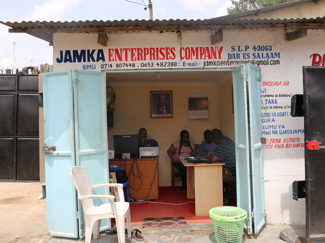 JAMKA Enterprise office in Dar es Salaam, Tanzania