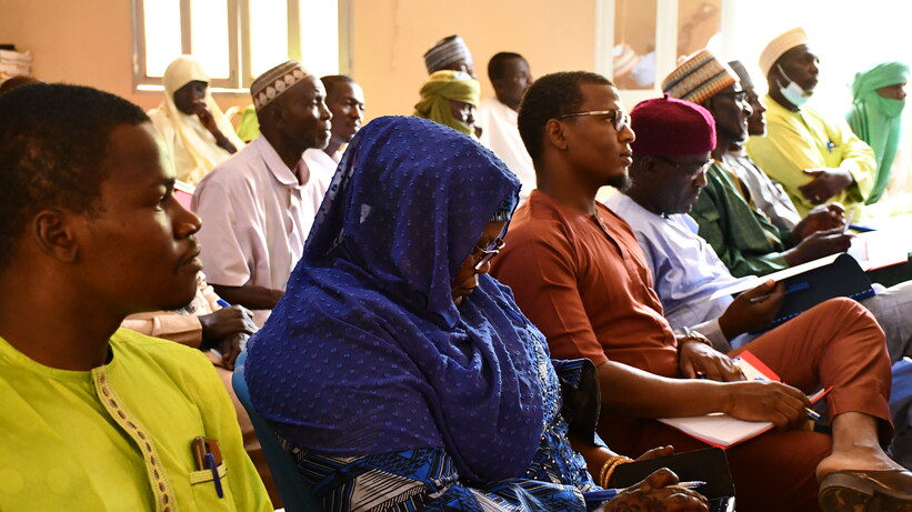 Participants à l'atelier de Kornaka en juillet 2023