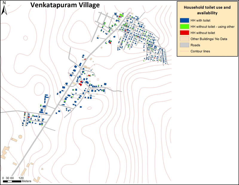 Venkatapuram toilet use availability