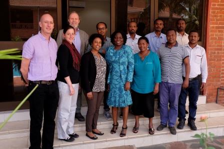 The Ethiopian delegation to Ghana on SDG planning