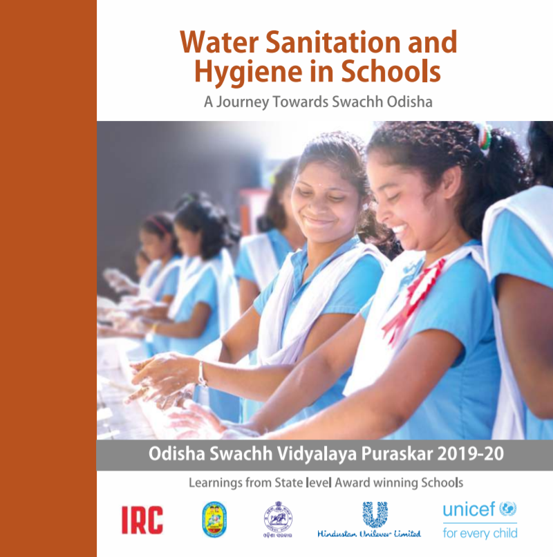 Booklet cover - Water, Sanitation and Hygiene in Schools