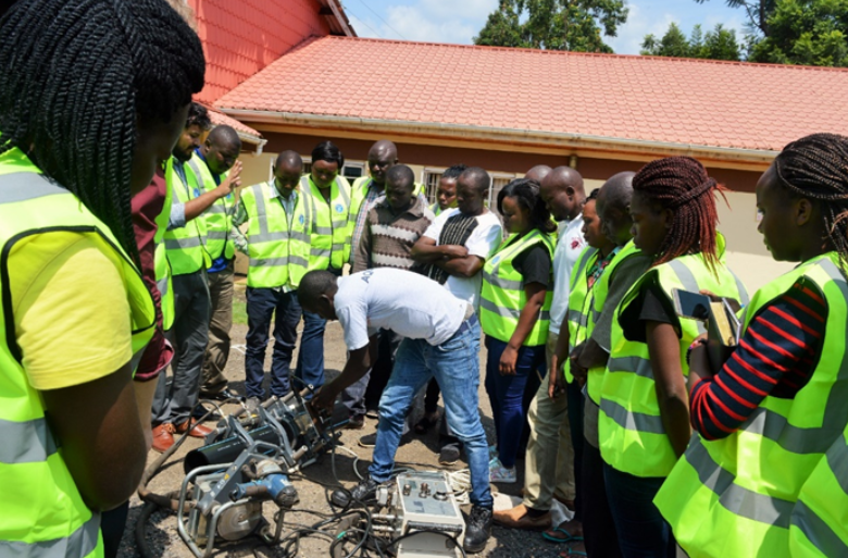 Water Utility Staff during a Non-Revenue Water management training, Kenya, 2022