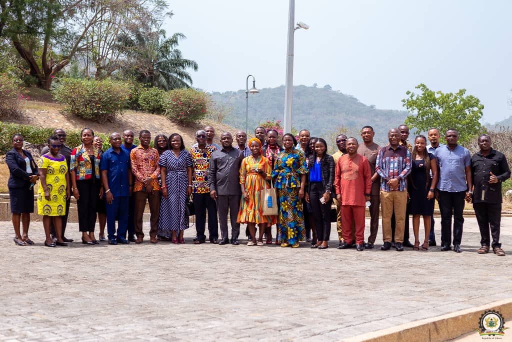 Participants at the National Coordination workshop held in Akosombo, Ghana on 13-14 February 2024. Credit: NDPC